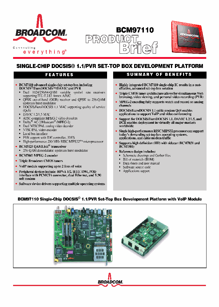 BCM97110_503236.PDF Datasheet