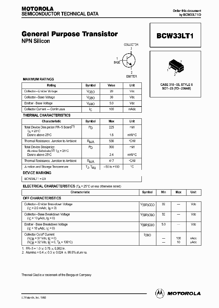 BCW33LT1_503867.PDF Datasheet
