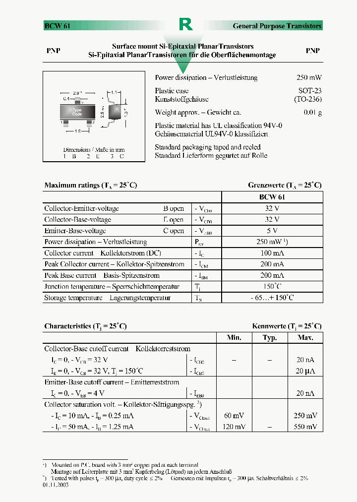 BCW61_503823.PDF Datasheet