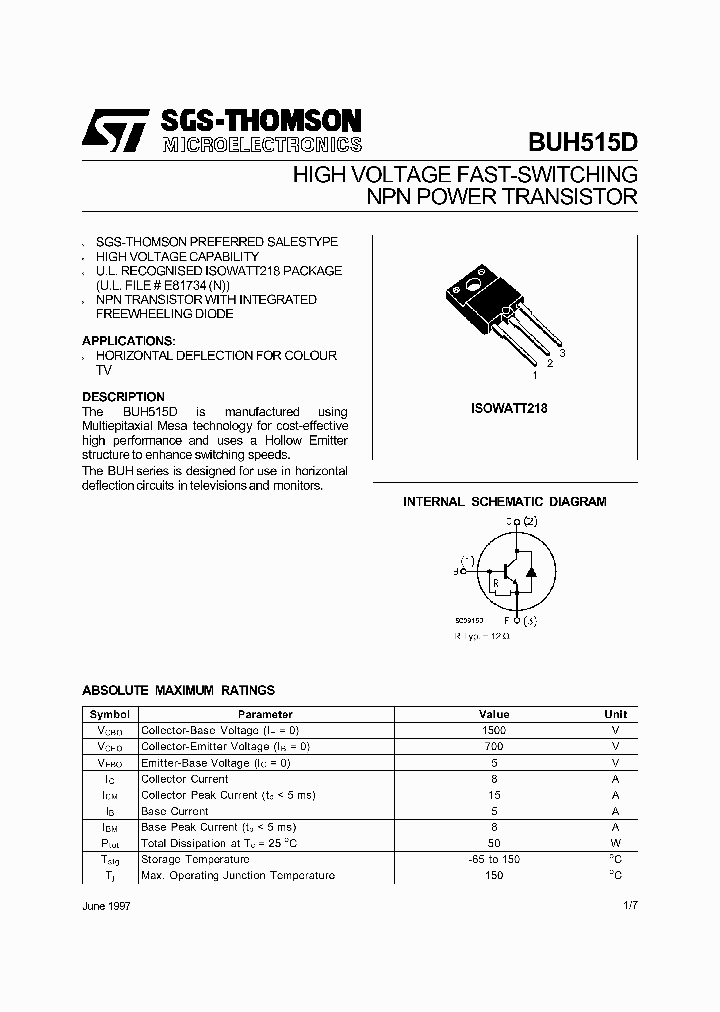 BUH515D_504220.PDF Datasheet