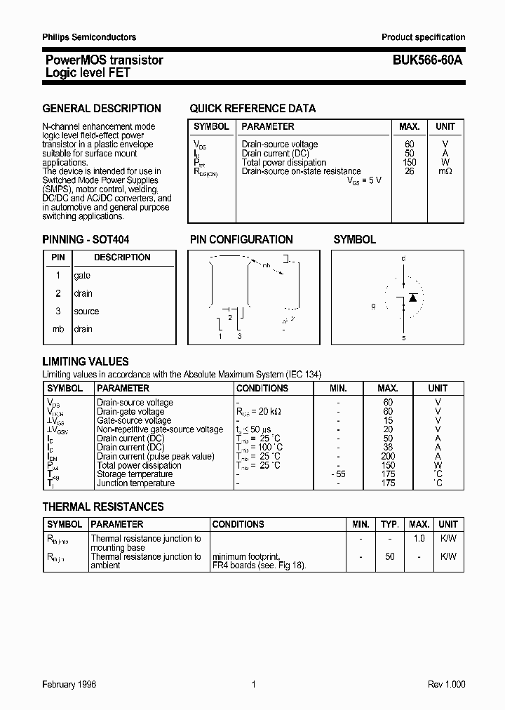 BUK566-60A_533665.PDF Datasheet