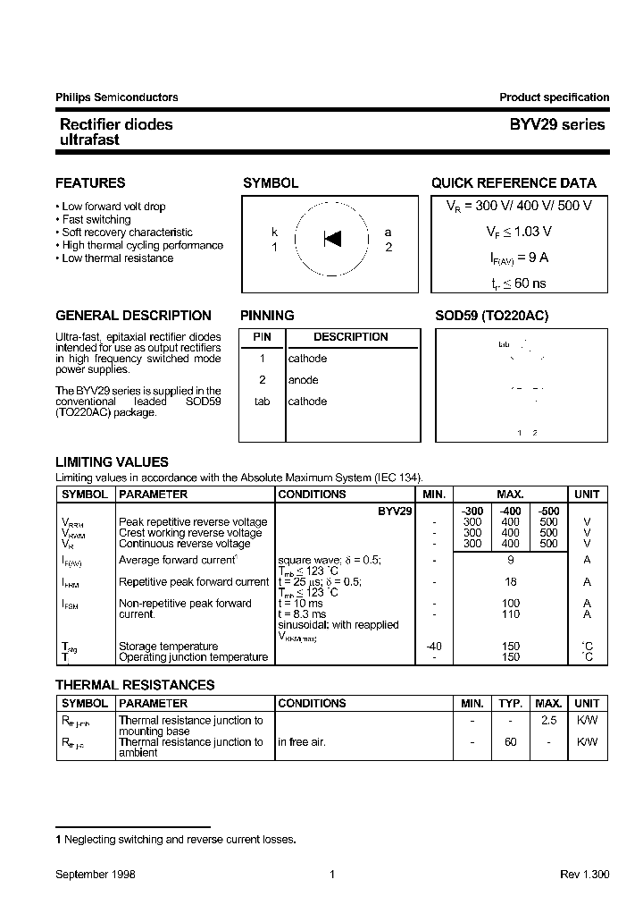 BYV29-500_507710.PDF Datasheet