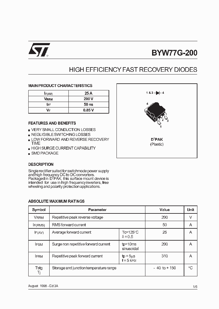 BYW77G-200_491073.PDF Datasheet