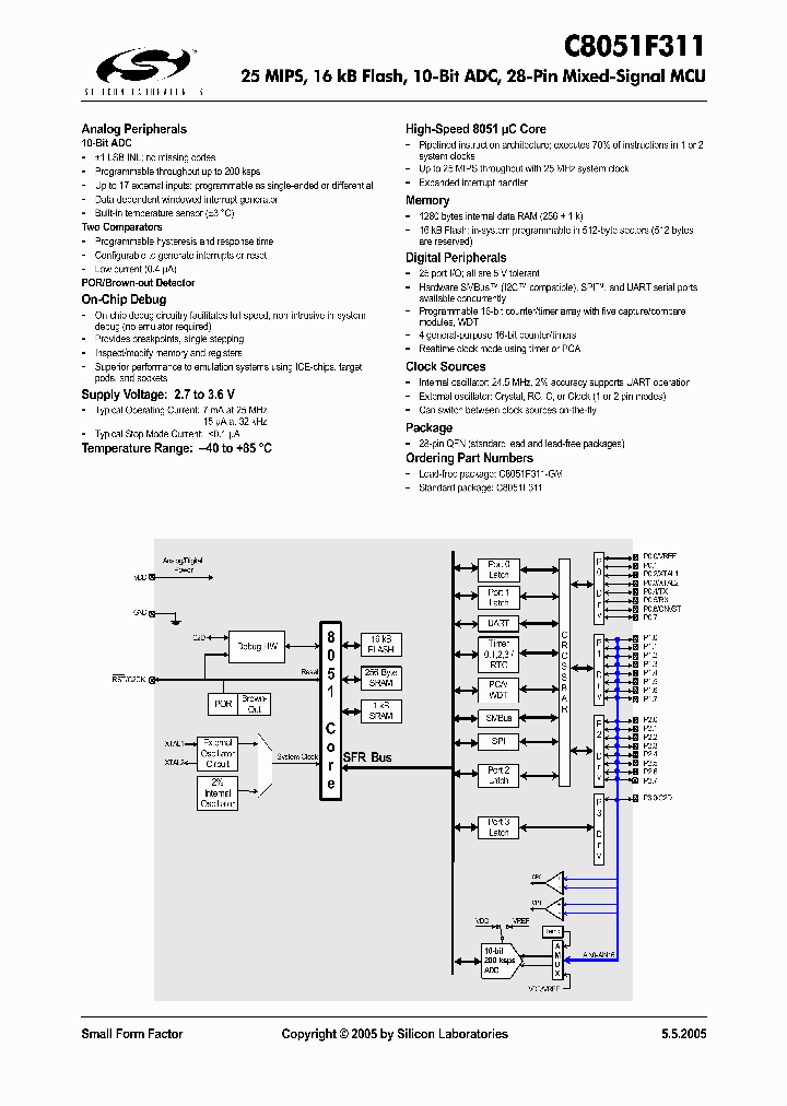 C8051F311_545221.PDF Datasheet