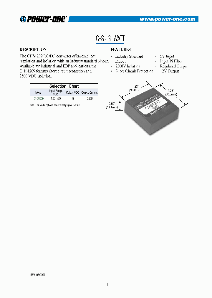 CHS1209_535128.PDF Datasheet