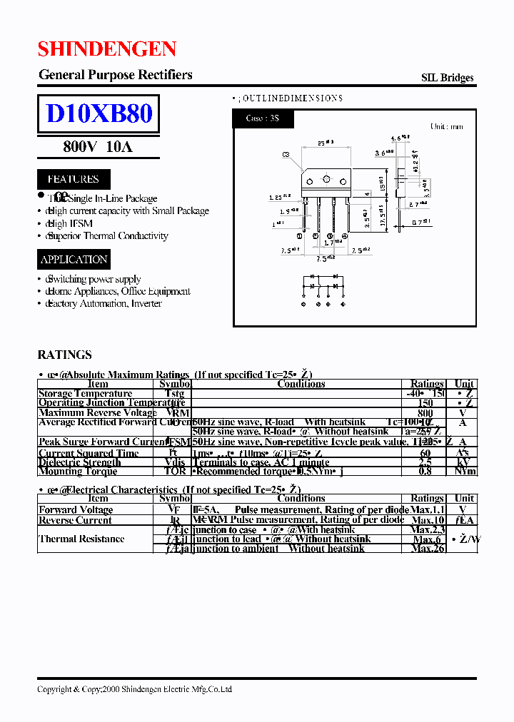 D10XB80_532290.PDF Datasheet
