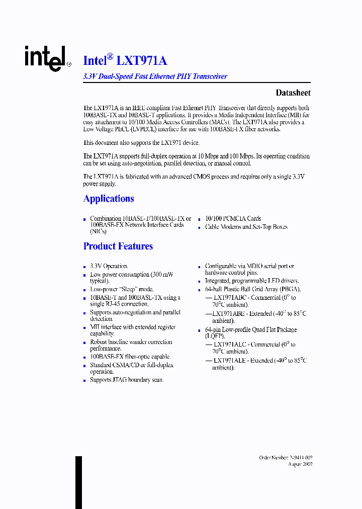DJLXT971ALEA4_526912.PDF Datasheet