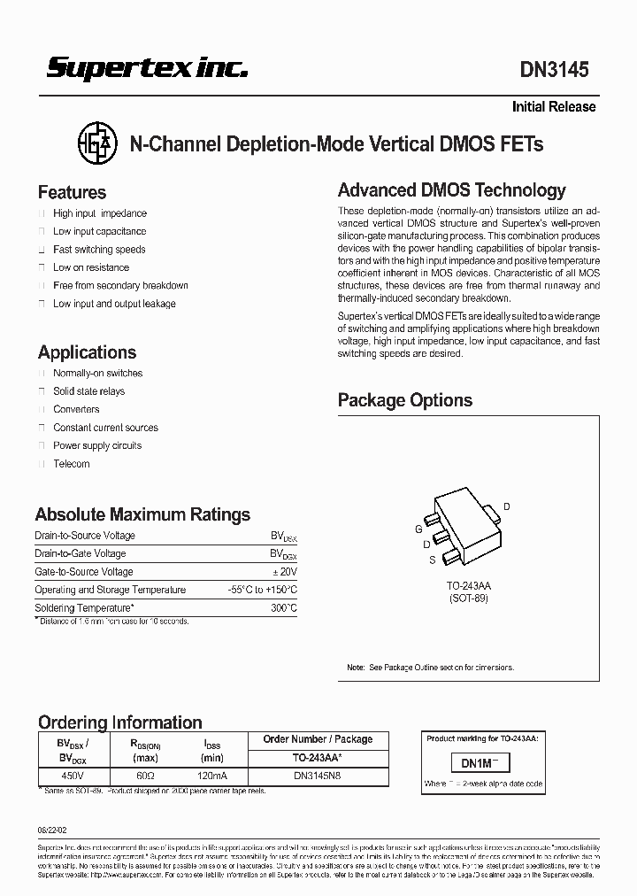 DN3145_494909.PDF Datasheet