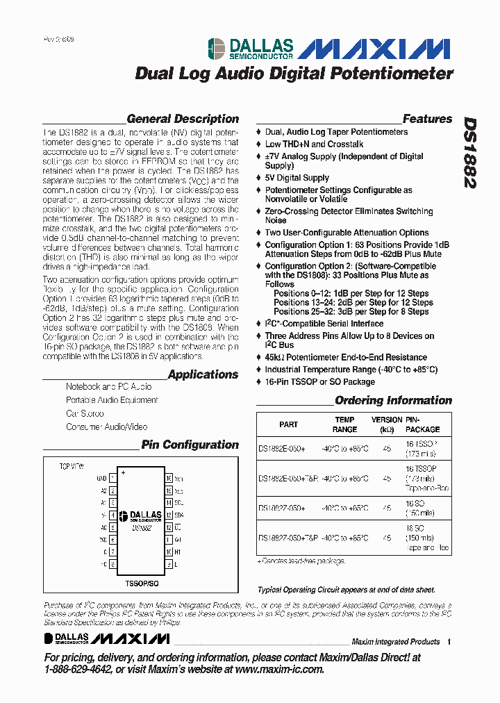 DS1882_505325.PDF Datasheet