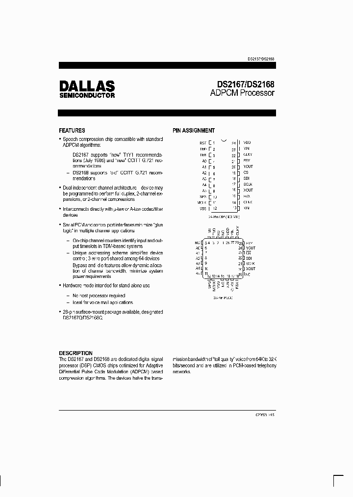 DS2167_529321.PDF Datasheet