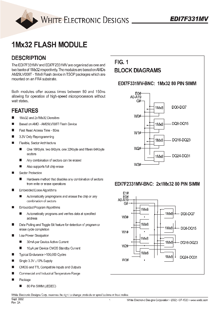 EDI7F331MV_518914.PDF Datasheet