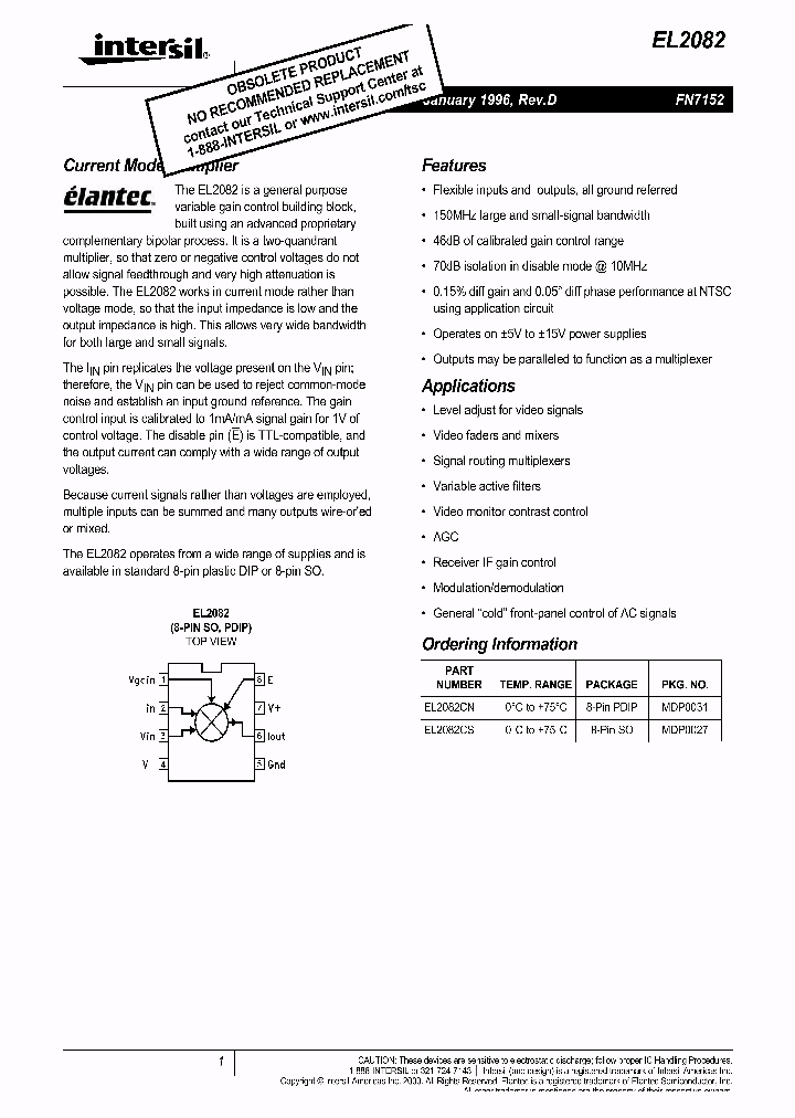 EL2082CN_510572.PDF Datasheet