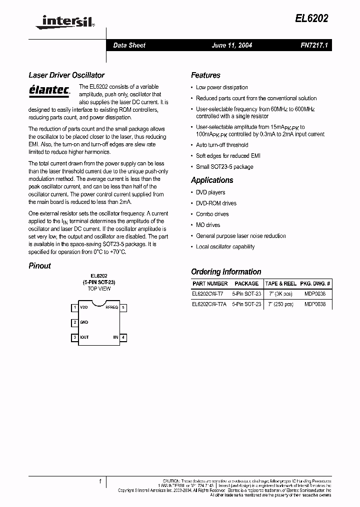 EL6202CW-T7A_527698.PDF Datasheet