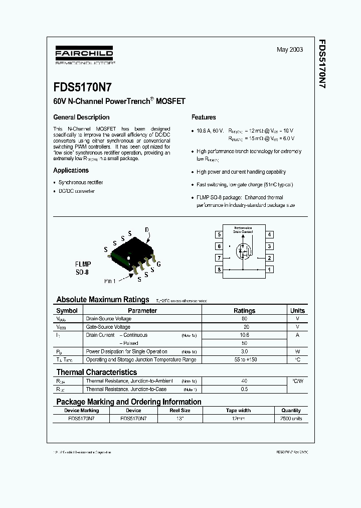 FDS5170N7_499061.PDF Datasheet