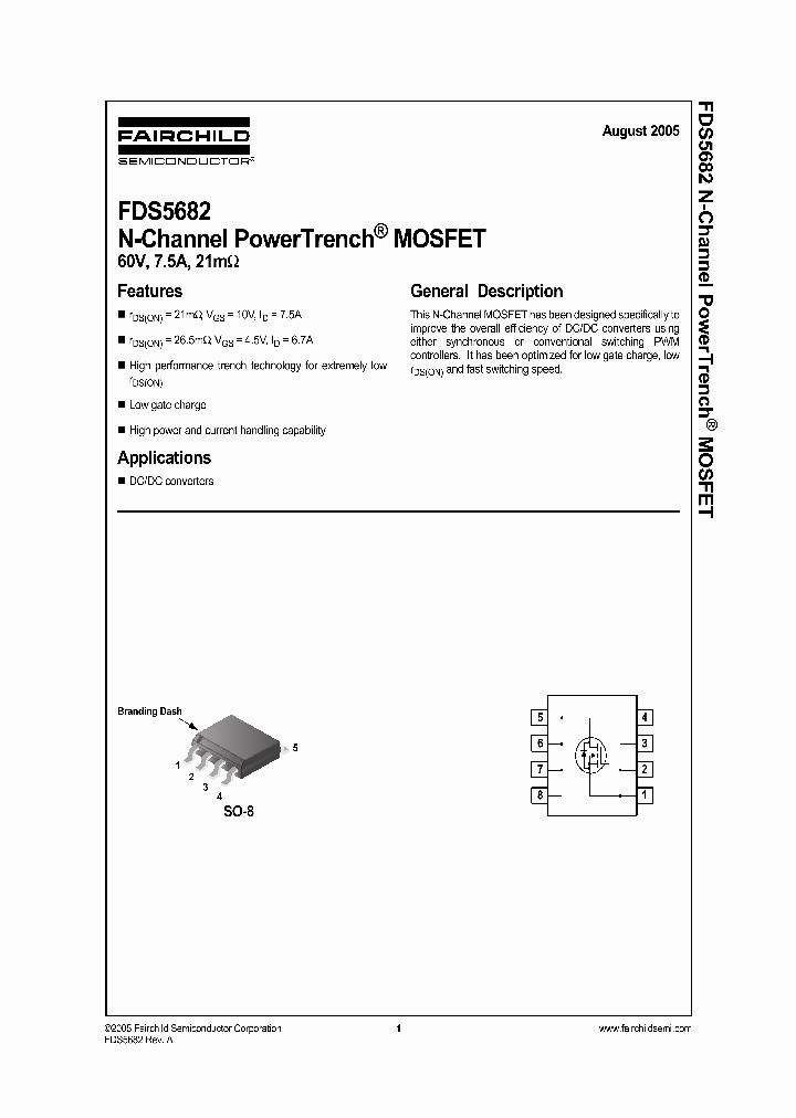 FDS5682_499063.PDF Datasheet