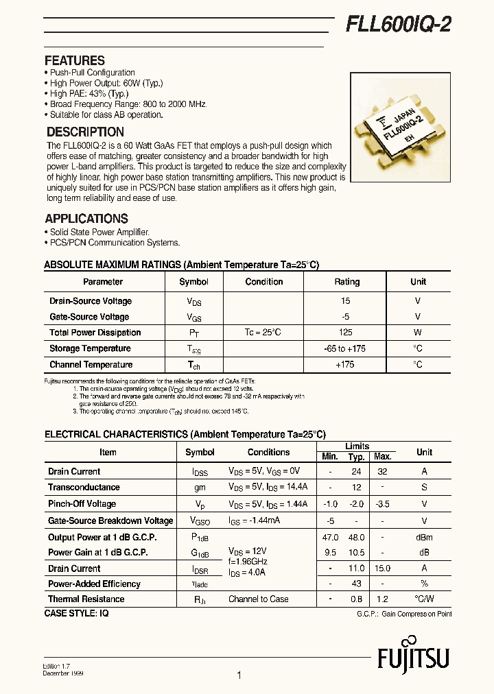 FLL600IQ-2_520260.PDF Datasheet