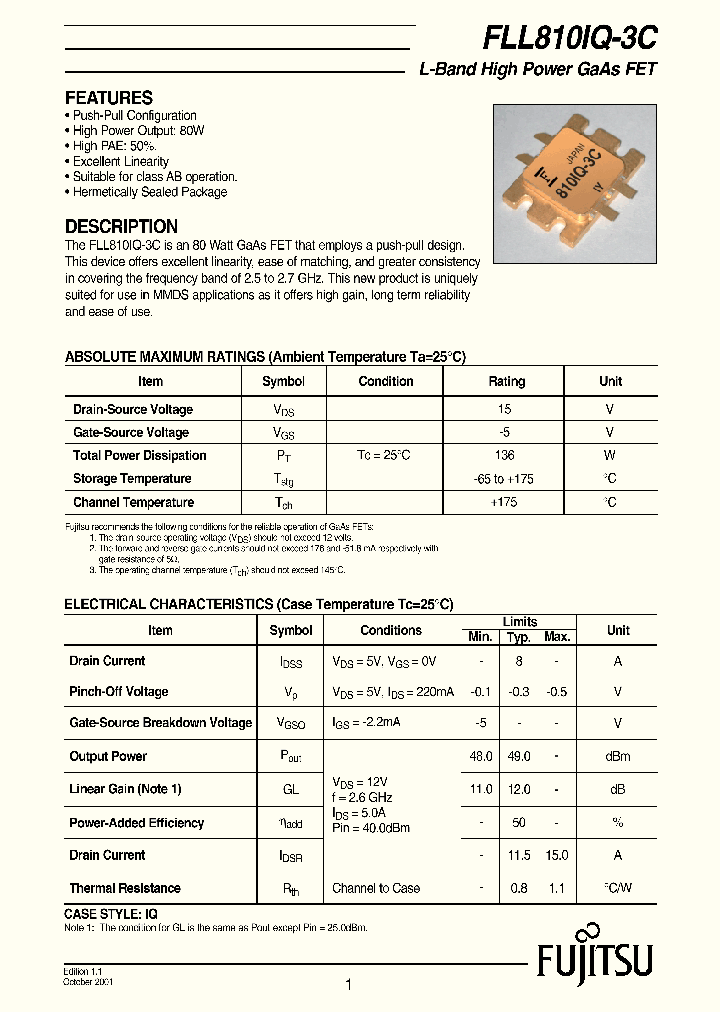 FLL810IQ-3C_520263.PDF Datasheet