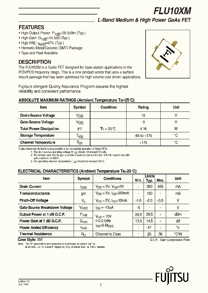 FLU10XM_519148.PDF Datasheet