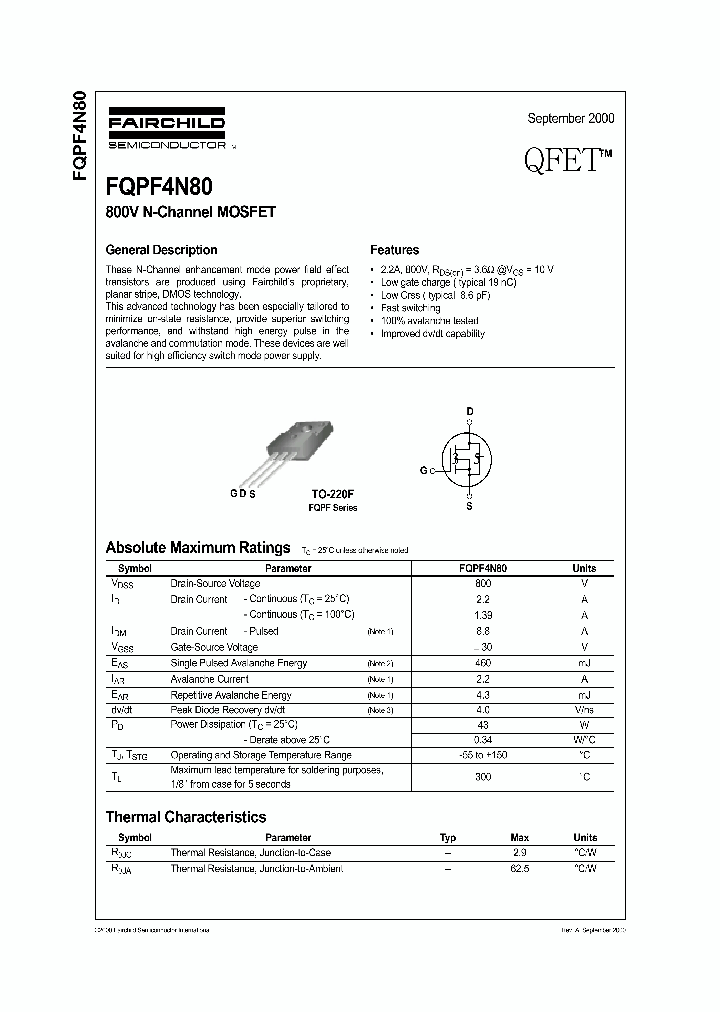 FQPF4N80_499439.PDF Datasheet