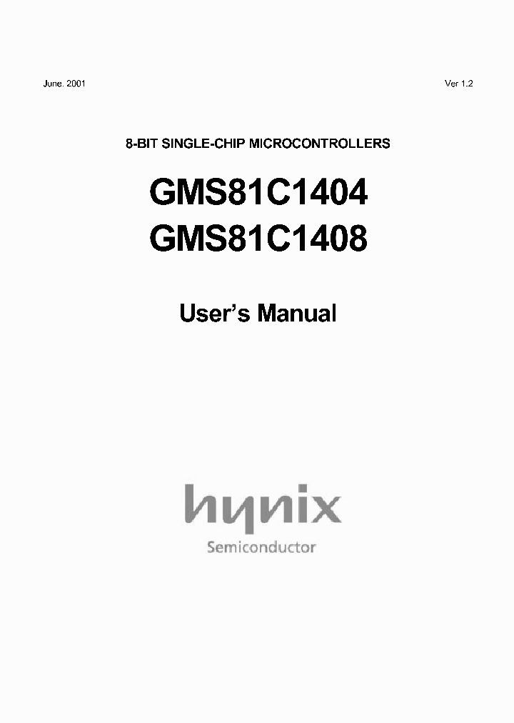 GMS87C1404SK_517764.PDF Datasheet