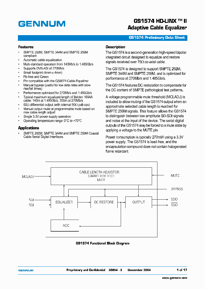 GS1574_557777.PDF Datasheet