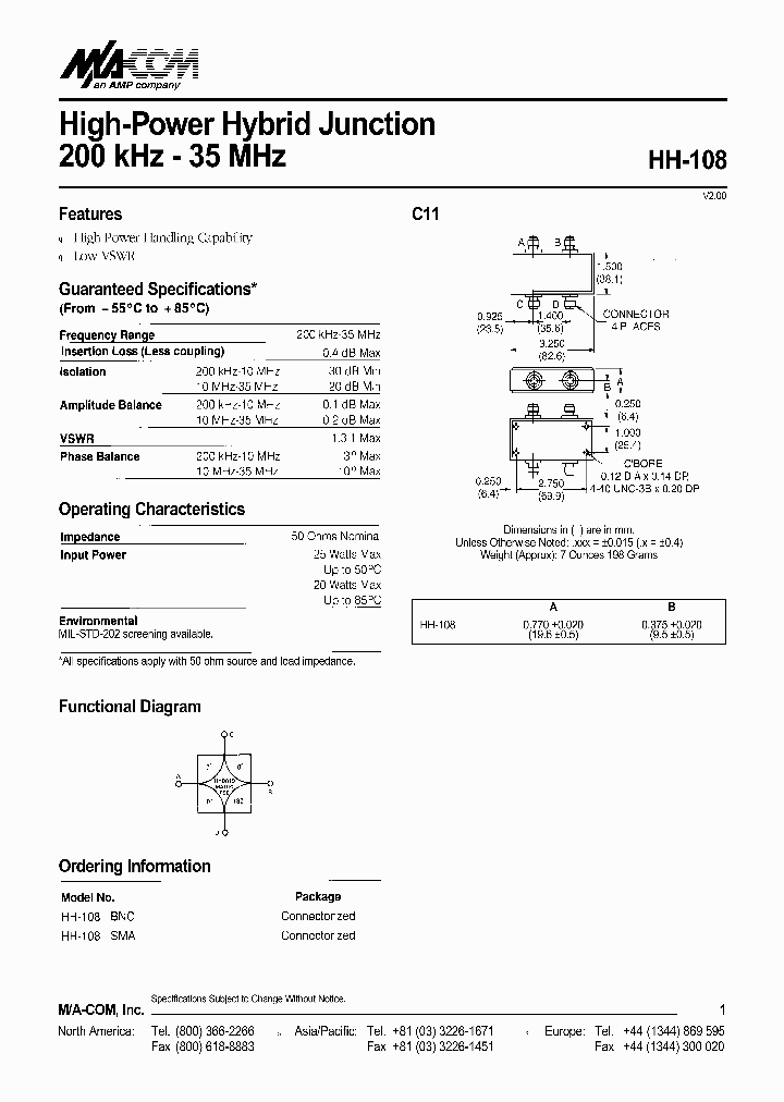 HH-108_540442.PDF Datasheet