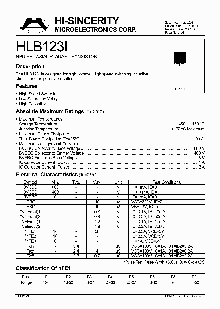 HLB123I_556782.PDF Datasheet