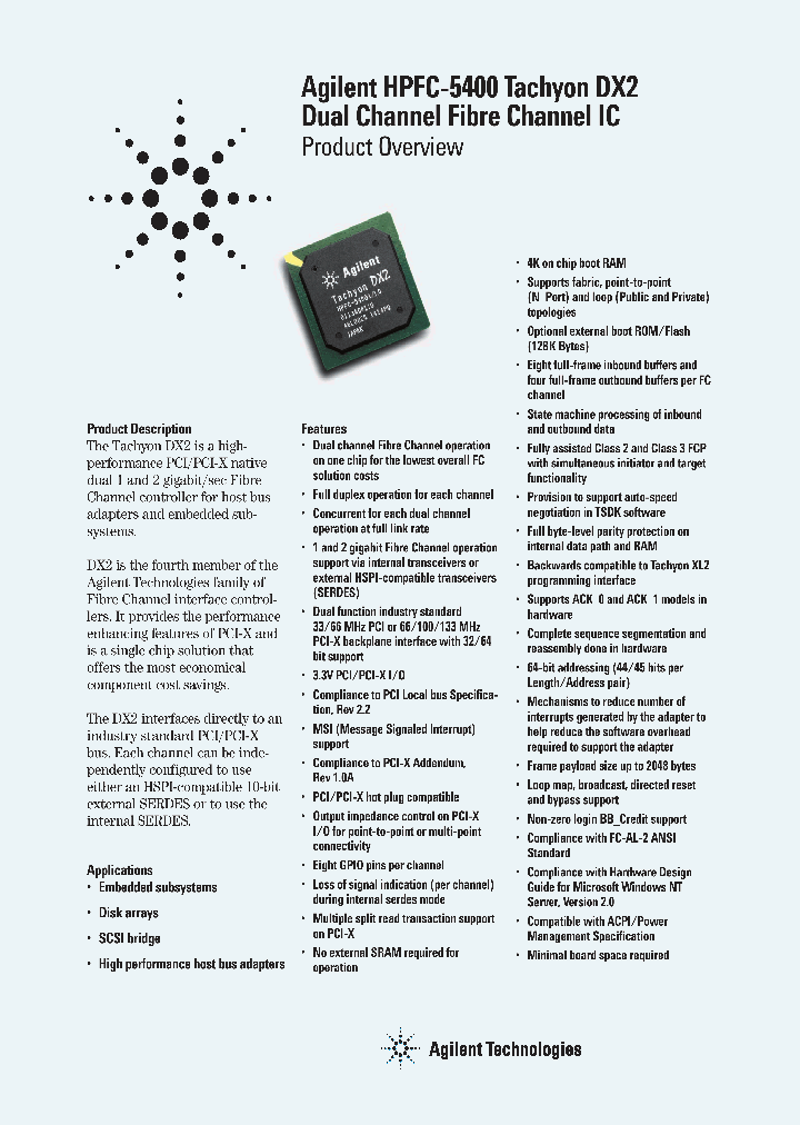 HPFC-5400_503734.PDF Datasheet