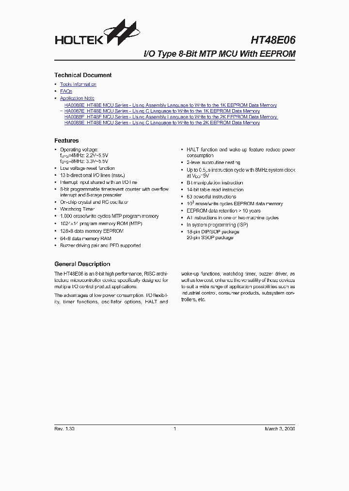 HT48R52A_490955.PDF Datasheet