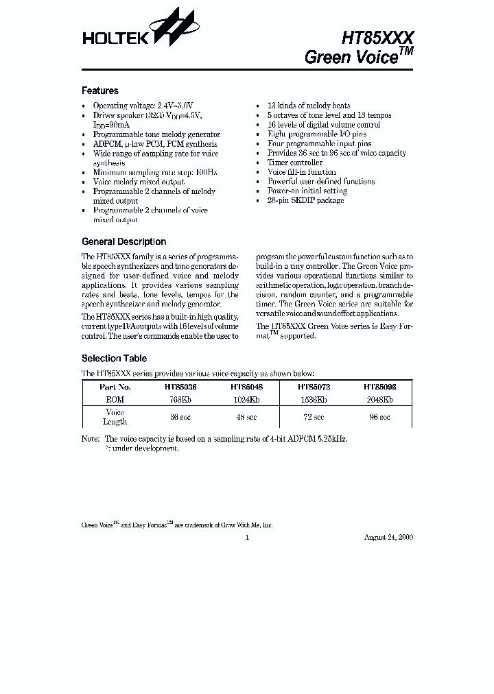 HT85036_511586.PDF Datasheet
