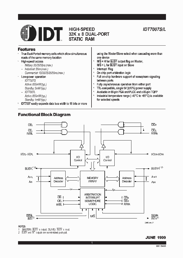 IDT7007L_515925.PDF Datasheet