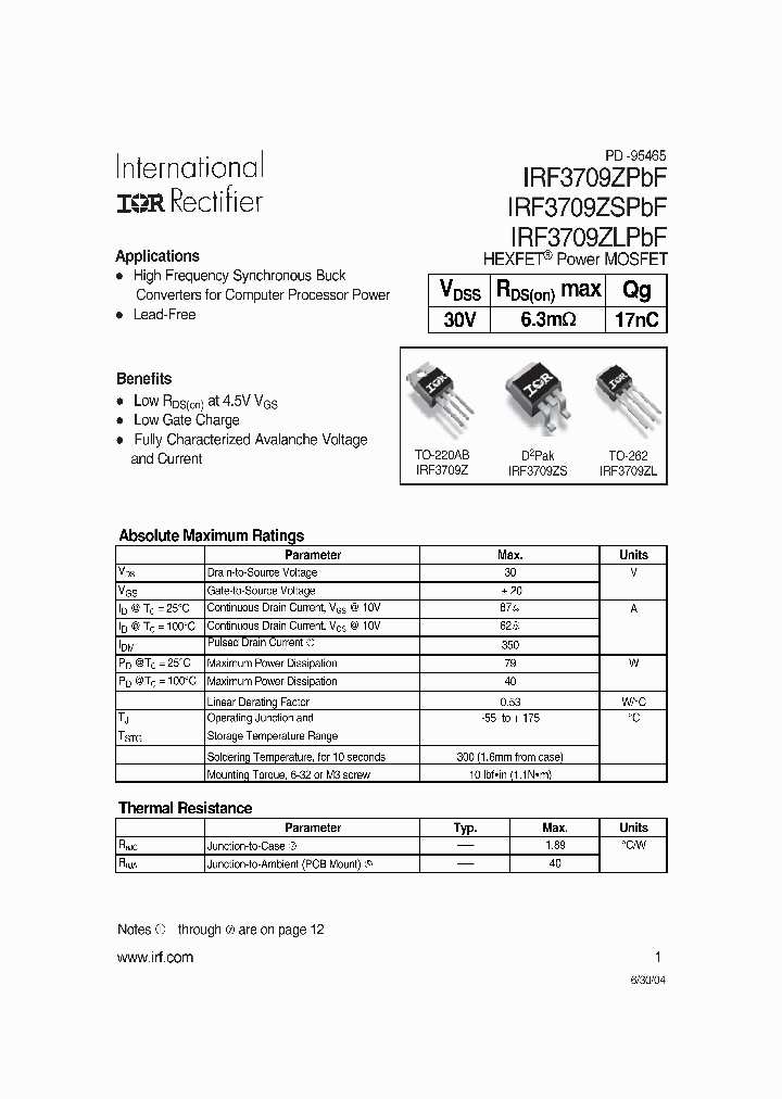 IRF370B9ZPBF_505907.PDF Datasheet