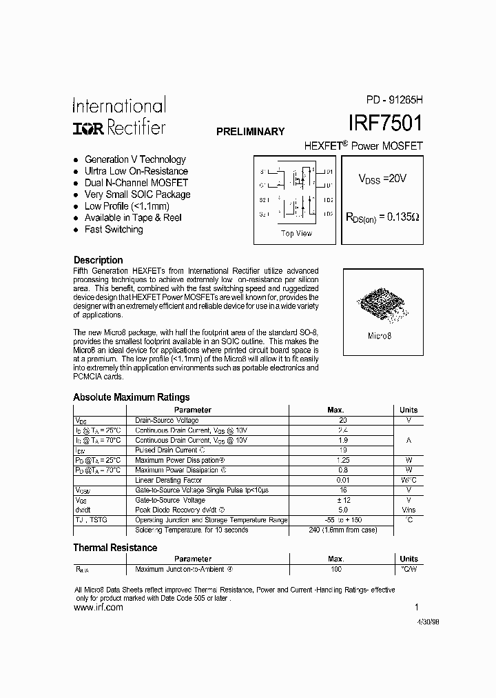 IRF7501_496048.PDF Datasheet