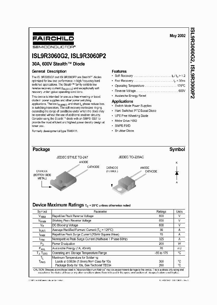 ISL9R3060G2_497379.PDF Datasheet