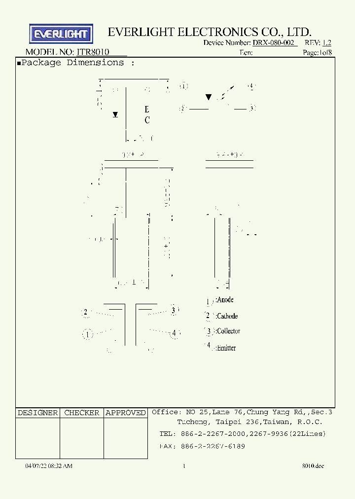 ITR8010_546917.PDF Datasheet