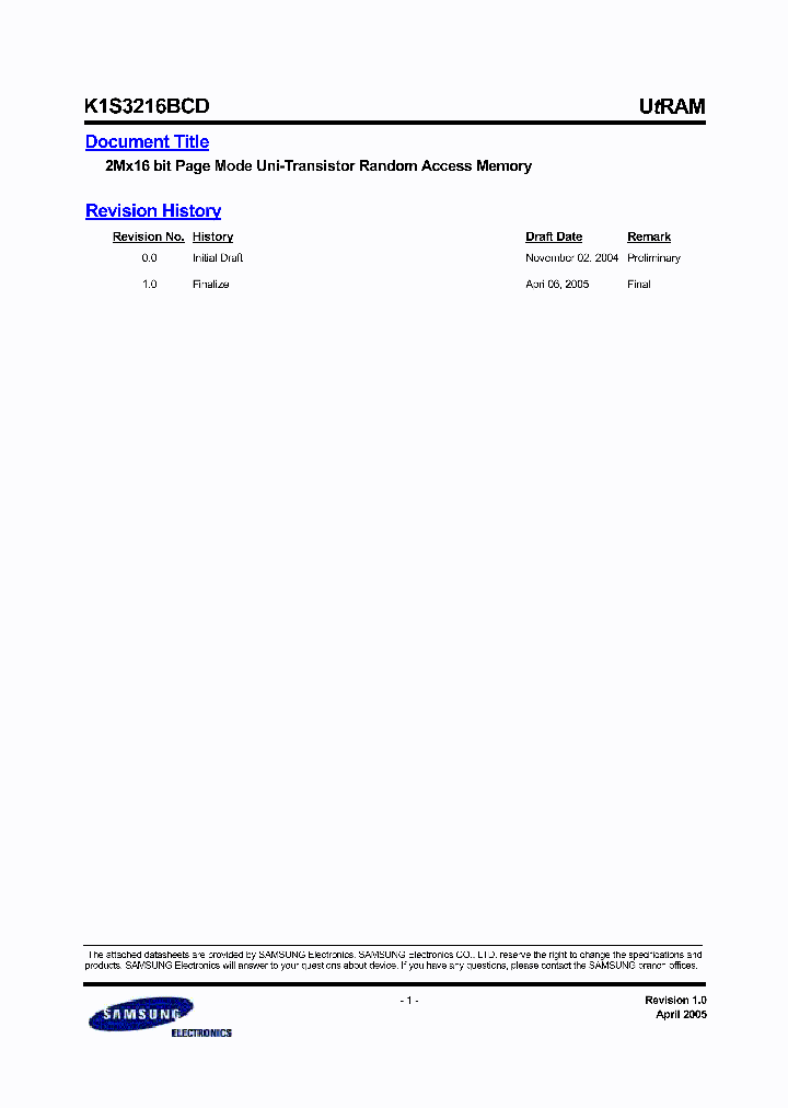K1S3216BCD_496136.PDF Datasheet
