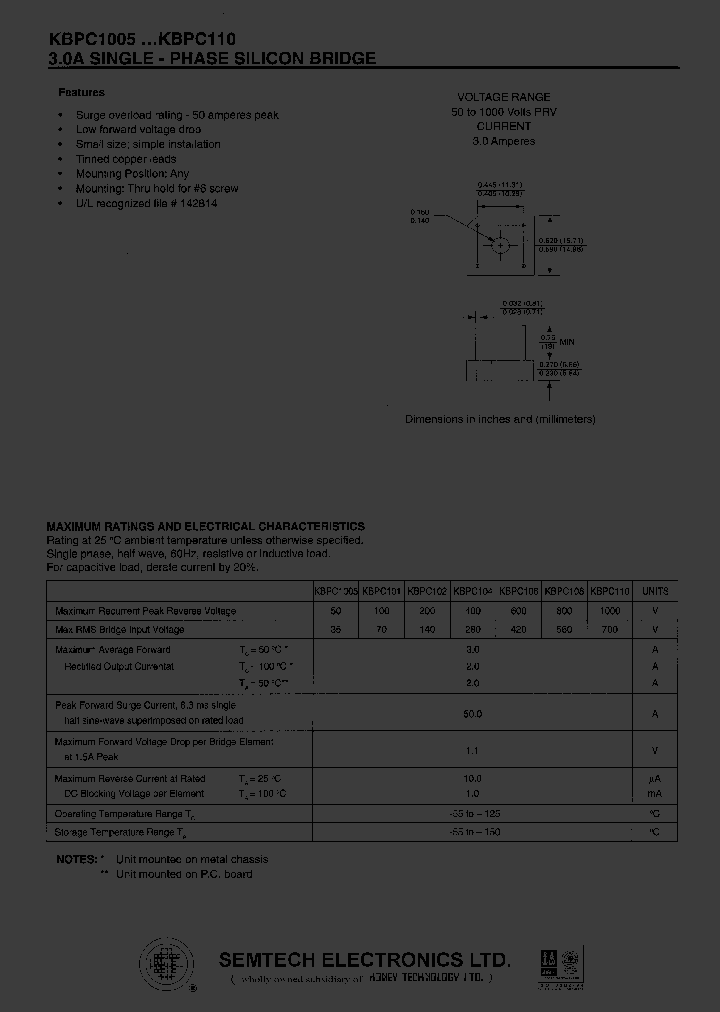 KBPC102_514583.PDF Datasheet