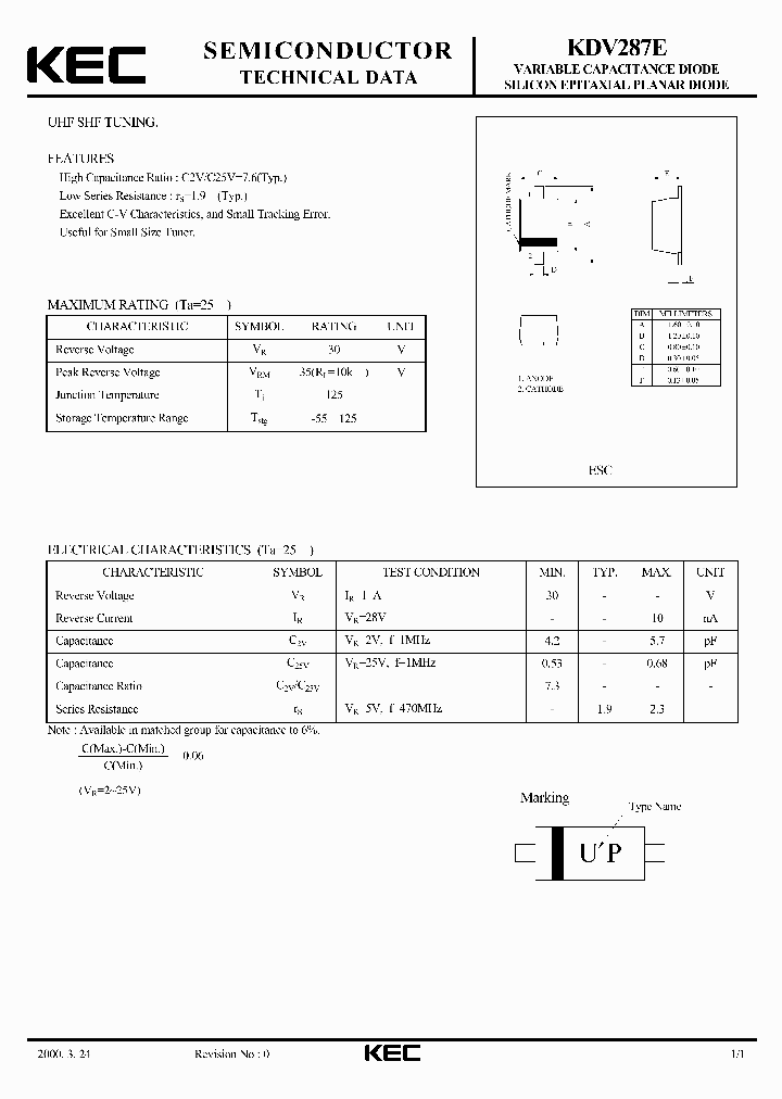 KDV287E_558013.PDF Datasheet