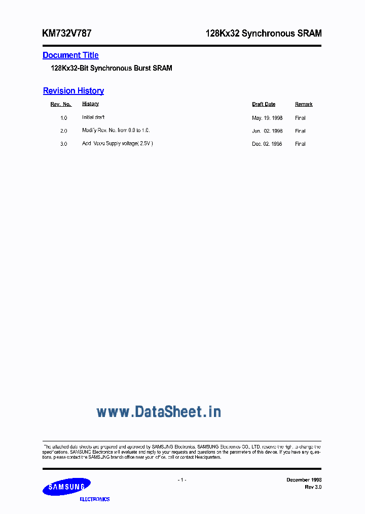 KM732V787_493939.PDF Datasheet