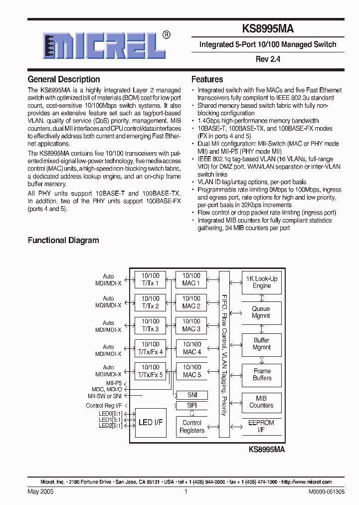 KS8995MA_494219.PDF Datasheet