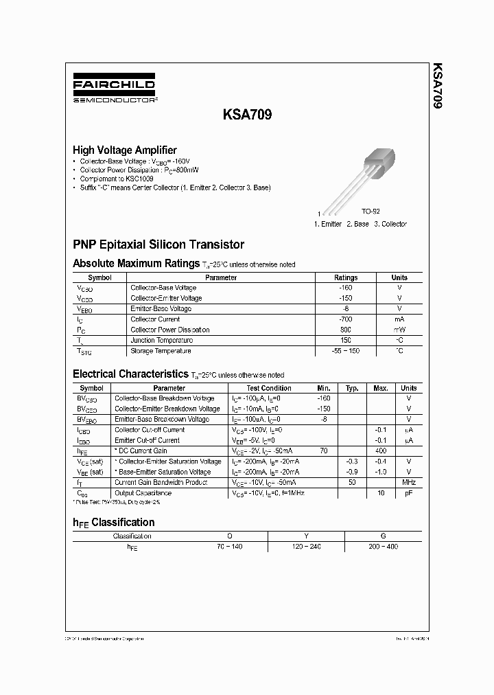 KSA709_519065.PDF Datasheet