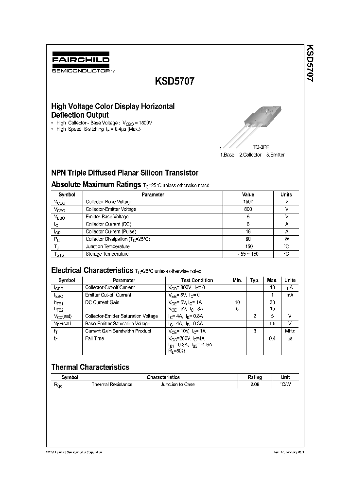 KSD5707_488933.PDF Datasheet