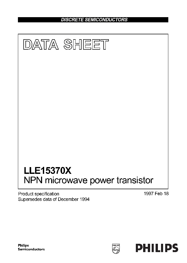 LLE15370X_497581.PDF Datasheet