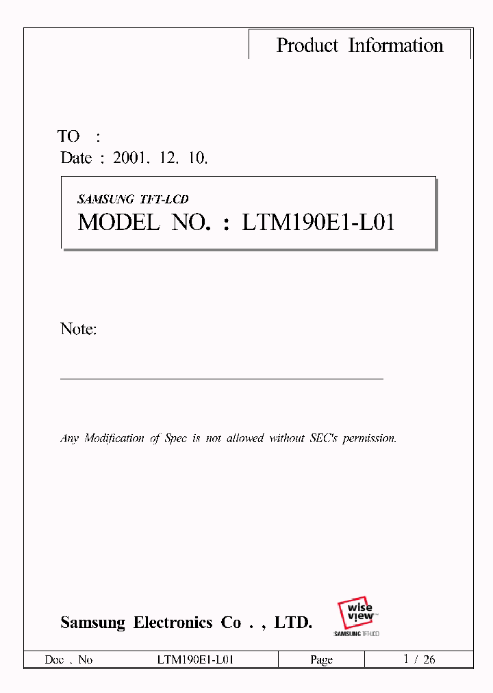 LTM190E1-L01_522940.PDF Datasheet