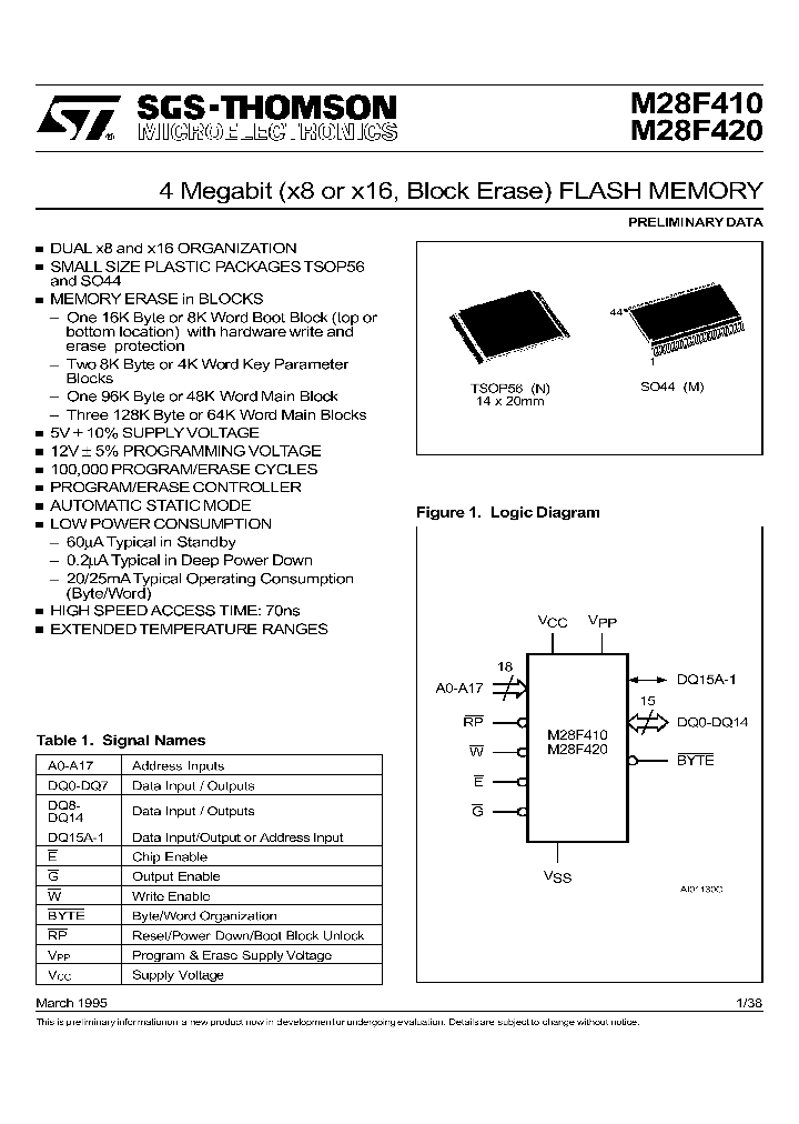 M28F410_494176.PDF Datasheet
