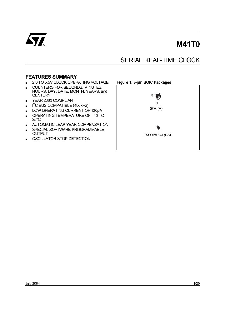 M41T0M6E_498769.PDF Datasheet