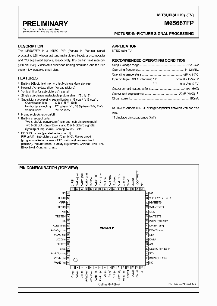 M65667FP_509139.PDF Datasheet