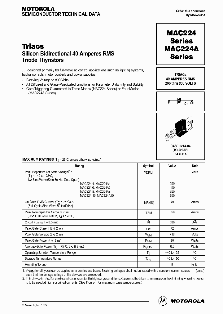 MAC224A_520704.PDF Datasheet
