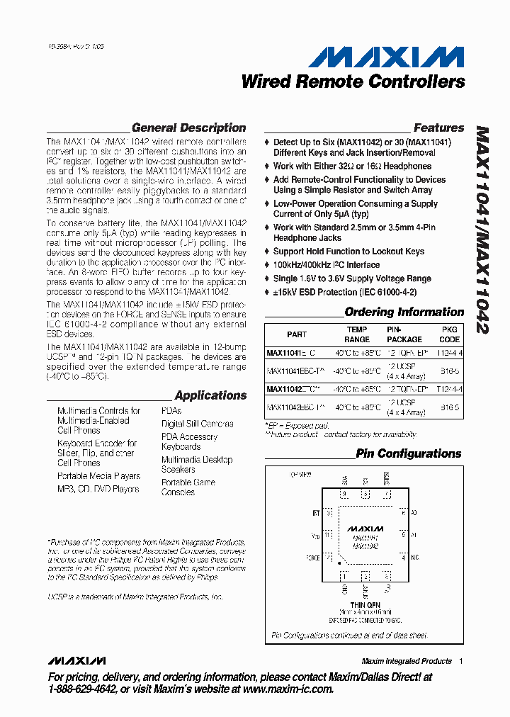 MAX11041_498262.PDF Datasheet