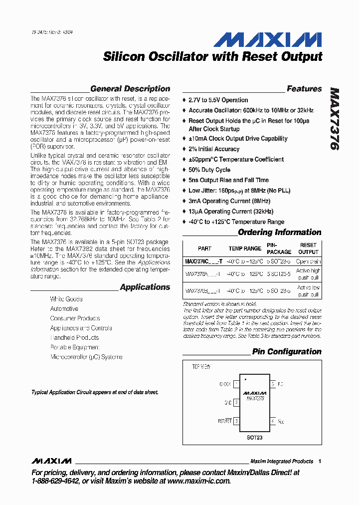 MAX7376CRAA_494404.PDF Datasheet
